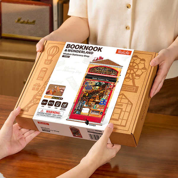 Wisdom Stationery Shop DIY Book Nook